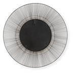 Signature Design by Ashley Dallmen Contemporary Accent Mirror with Thick Frame, Black & Gold
