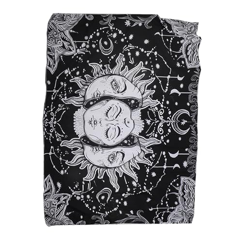 Pongnas Bohemian Polyester Wall Hanging Tapestry 150x200cm Reversible Blanket & Decor Carpet for Bedroom,Living Room,Indoor Outdoor Use