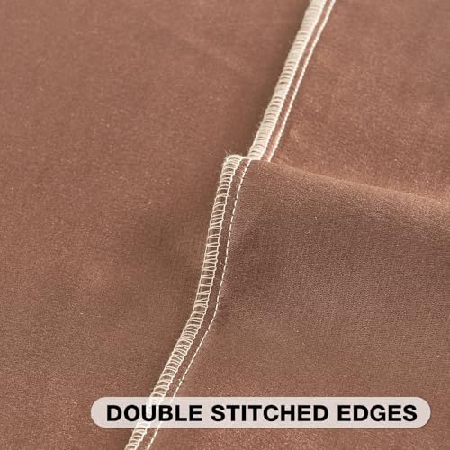 FUTEI Pack of 2 Chenille Decorative Throw Pillow Covers 20x20 Inch,Soft Crushed Striped Texture Cushion Case,Modern Home Decor for Couch Bed Living Room,Pink - color: Pink, size: 20" x 20" (Pack of 2)