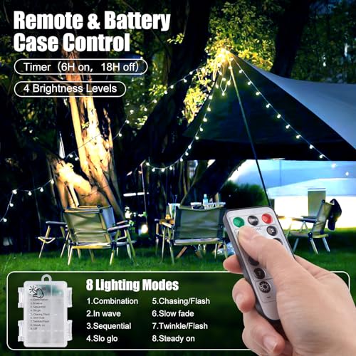 Globe String Lights Battery Operated - 21 Feet 60 Led Twinkle Fairy Lights, 8 Modes with Remote Mini Globe Lights for Indoor Outdoor Bedroom Party Wedding Garden Christmas Tree Decor, Pure White - color: Cool White, size: 1 Pack