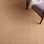 Martha Stewart x SAFAVIEH Area Rug Collection - 5' x 7', Beige, Sisal & Jute, Farmhouse Style, Ideal for Living Room, Bedroom, Office, Dining Space (MSR9501B)