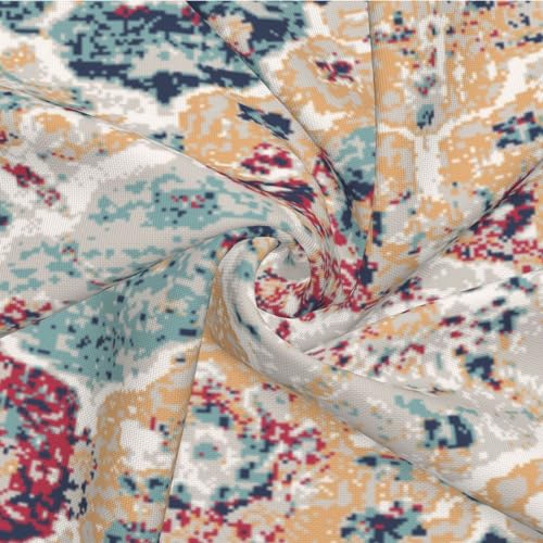 Boho Ethnic Pattern Pillow Covers 18 x 18 Set of 2 Vintage Bohemian Throw Pillow Cover Abstract Floral Mandala Decorative Pillowcases Farmhouse Home Decor for Couch Bed Sofa Outdoor - color: Ethnic Pattern