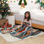COTTEBED Flannel Sherpa Boho Throw Blankets,All Seasons Lightweight Super Soft Cozy Comfy Fluffy Fuzzy,Fleece Bedding Blanket for Bed Sofa Couch Living Room Camping Travel(Bohemia,50x60) - color: Bohemia, size: Throw(50x60)Sherpa
