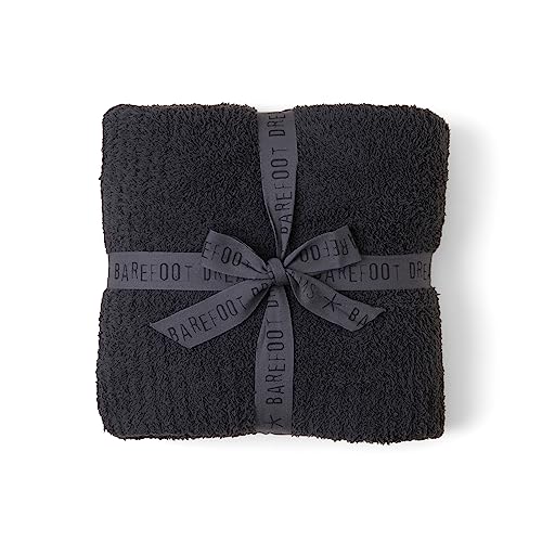 Barefoot Dreams® CozyChic® Throw, Carbon, 54"x72" - color: Carbon