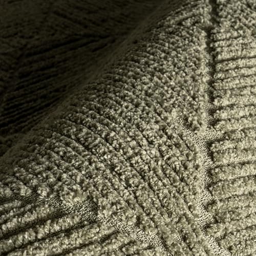 Nuloom Kerry Green, 6'7" x 9', Geometric, Soft and Cozy, High Traffic, Stain Resistant, Easy Clean, Durable Area Rug for Bedroom, Living Room, Dining Space, Den, Foyer, Entryway - color: Kerry Green, size: 6'7" x 9' (Rectangular)
