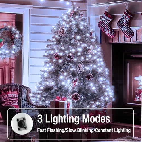 50 Pack Fairy Lights Battery Operated - 7ft 20 Led Twinkle Lights 3 Modes, Bulk Mini String Lights Waterproof for Mason Jars Vases DIY Party Wedding Decoration Christmas -Cool White - color: Cool White, size: 50 Pack