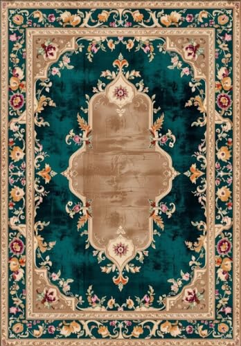 Rustic Ethnic Retro Aesthetics Geometric Floral Colorful Rugs for Living Room Bedroom Dining Room Elegant Luxury Area Rug 2x3 Machine Washable Durable Art Decor Nursery Dorm Home Office Mat - color: G, size: 2x3
