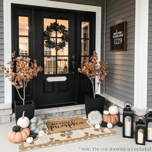 Front Door Mat Indoor Entrance - 2x4.3 Ft Floral Washable Layered Doormat Outdoor Entrance Spring Porch Rug Non-Slip Beige Boho Runner Rug for Kitchen Hallway Bedroom Laundry Room Porch Decor - color: Flower - Beige, size: 2' x 4'3" (Rectangular)