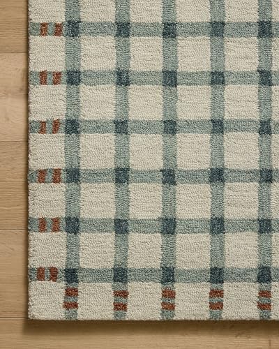 Loloi Magnolia Home by Joanna Gaines Waylon Collection WAY-02 Spa/Brick 2'-6" x 7'-6" Runner Rug - color: Spa / Brick, size: 2'6" x 7'6" (Rectangular)