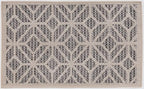 Rugshop Blue Contemporary Geometric Indoor/Outdoor Area Rug — Hose Washable for Entryway, Kitchen and Bathroom, 2' x 3' - size: 2' x 3' (Rectangular)