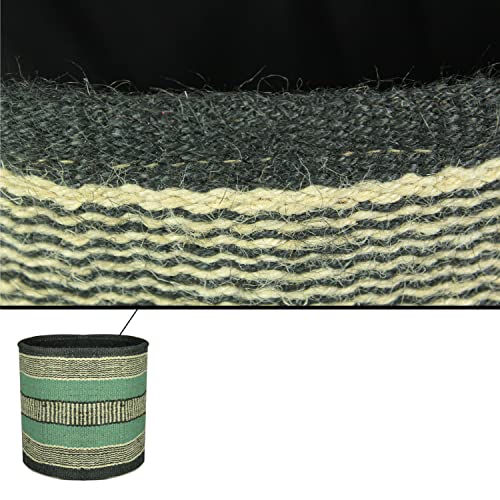 Sturdy Jute Planter Basket Modern Woven Basket for 8" Flower Pot Floor Indoor Planters, 10" x 10” Storage Basket Rustic Home Decor, Storage Earth-Friendly Planter (10x10 Inches, Red) - color: Red, size: 10x10 inches
