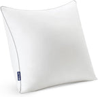 MIULEE 30x30 Euro Pillow Insert -Decorative Throw Pillow with 100% Cotton Cover Square for Sofa Couch