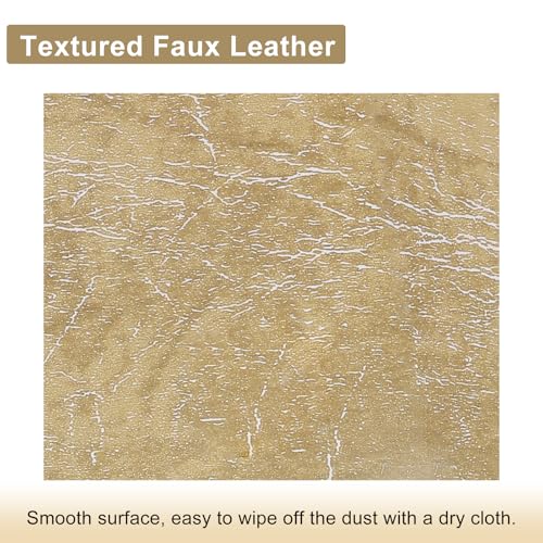 Rustic Lamp Shades Set of 2, Faux Leather Replacement Lampshades, 4.7" Top x 9.8" Bottom x 6.4" High, Small Lamp Shades for Table Lamps Bedside Lamps, Spider, Bulb Clip Adapters Included - color: Rustic