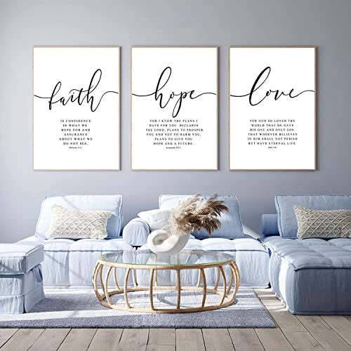 Bible Verses Wall Art Decor Scripture Canvas Wall Art Inspirational Bible Quote Wall Decor Scripture Posters Spiritual Christian Artwork Pictures Wall Painting for Living Room 16x24 Inch Unframed - color: Bible Verse Art - One, size: 16x24 Inch Unframed