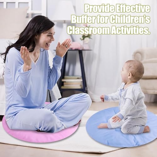 12 Pcs 16 Inch Floor Pillows Cushions for Kids, Toddlers, Adults - Flexible Seating Pillows for Classroom, Home, School - Reading, Playing Chair Cushions (12 Colors)