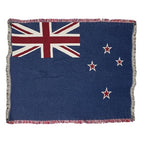 Pure Country Weavers New Zealand Flag Blanket - Gift Tapestry Throw Woven from Cotton - Made in The USA (69x48) - color: New Zealand Flag