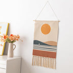 BMIDRUT Wall Hanging Macrame Woven Tapestry Bohemian Tapestries Art Tapestry for Home Apartment Dorm Room Backdrop 20x35 Inch - color: C4