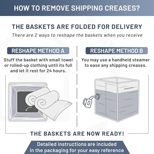 NaturalCozy Storage Cubes 9”x9”x7”Cotton Rope Woven Baskets for Organizing 3-Pack | 9 Inch Cube Storage Bin | Small Basket for Shelf Nursery, Pantry, Decorative Plant, Bathroom Closet, Toy Gift - color: Off White