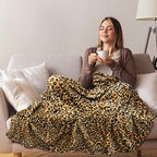 PAVILIA Cheetah Fleece Throw Blanket | Cheetah Leopard Animal Print Flannel Blanket | Soft Velvet Lightweight Microfiber Blanket for Couch Sofa | 50x60 Inches - color: Cheetah, size: 50 x 60 Inches - Throw
