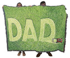Pure Country Weavers Lawn Dad Blanket - Gift Tapestry Throw Woven from Cotton - Made in The USA (72x54) - color: Lawn Dad, size: 72x54