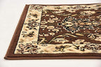 Unique Loom Sialk Hill Collection Area Rug - Washington (2' 2" x 8' 2" Runner, Brown/ Black) - color: Brown/Black, size: 2'2" x 8'2" (Runner)