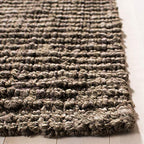 SAFAVIEH Natural Fiber Collection Runner Rug - 2'6" x 10', Brown, Handmade Jute, Farmhouse Style, Chunky Textured Thick Pile (NF447D) - color: Brown, size: 2'6" x 10' (Runner)