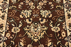 Unique Loom Sialk Hill Collection Area Rug - Washington (2' 2" x 8' 2" Runner, Brown/ Black) - color: Brown/Black, size: 2'2" x 8'2" (Runner)