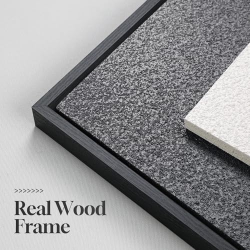 3D Textured Framed Black and White Abstract Wall Art for Bedroom, 3 Piece Modern Paintings Artwork for Walls, Minimalist Black White Geometric Pictures for Living Room, Dining Room Wall Decor 16x24 In - color: Black and White --A, size: 16"w X 24"h X 3pcs