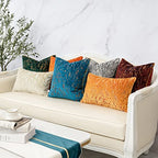 Yangest Grey Throw Pillow Cover Velvet Cushion Cover Branches Rectangular Pillowcase for Sofa Couch Bedroom Living Room, 12x20 Inch - color: Grey, size: 20" x 12" (Pack of 1)