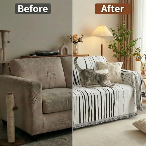 amorus Bohemian Throw Blanket Chenille Jacquard Tassels Cover, 71"*90",NO.3 | Boho Style blankets, modern Geometric, warm & cozy. For couch, bed, outdoor, car - color: Pattern 3, size: 71x91 in