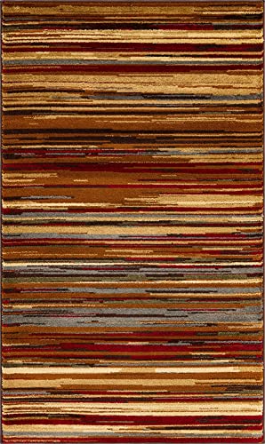 Unique Loom Barista Collection Area Rug - Icatu (3' 1" x 5' 3" Rectangle, Beige/Brown) - size: 3'1" x 5'3" (Rectangular)