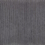 Better Trends Chenille Bedspreads Full/Double Size, Gray 100% Cotton Chenille Stripe Design Tufted Bedding Coverlet Soft Lightweight, 96"x110" with 2 Sham, 3 Pieces Set Jullian Collection