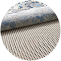 Veken 2x2 Ft Round Rug Pad Gripper for Hardwood Floors, Circle Non Slip Rug Pads for Area Rugs, Thick Rug Grippers for Tile Floors, Under Carpet Anti Skid Mat, Keep Your Rugs Safe and in Place - size: 2' (Round), style: White