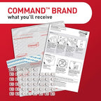 Command Clear Indoor Mini Light Clips Value Pack, 45 Clips, 54 Strips, Damage-Free String Light Hangers for Home, Room, Wall, Office, and Dorm Decor, Great for Cable Management, Holds up to 0.3 lb - style: 45 Clips