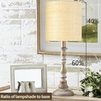 GO&SO Set of 2 Cylinder Drum Lamp Shades Farmhouse Lampshades, 10" L x 10" H (E26 Spider), Woven Lampshades for Table Lamp & Bedside Lamps,Replacement Lamp Shade In Hand Crafted,Easy Assembly Required - color: Hand-woven fabric, size: 10*10*10IN-2PC