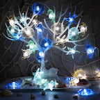 Impress Life Ocean Decor String Lights, Beach Decor Starfish Seahorse Sand Dollars Nautical Decorative Lights Battery & USB Plug In with Remote 10 ft 30 LEDs for Covered Outdoor Bedroom Birthday Party