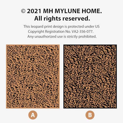MH MYLUNE HOME Ultra Soft Leopard Throw Blanket (50x60 inches) Microfiber Blankets Plush Warm Reversible Cheetah Blanket Leopard Pattern Throw for Couch Bed Sofa - Brown, 50"x60" - color: Leopard Brown, size: 50"x60" - 550 GSM