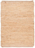 SAFAVIEH Natural Fiber Collection Accent Rug - 4' x 6', Natural, Handmade Jute, Ideal for High Traffic Areas in Entryway, Living Room, Bedroom (NF459A) - size: 4' x 6' (Rectangular)