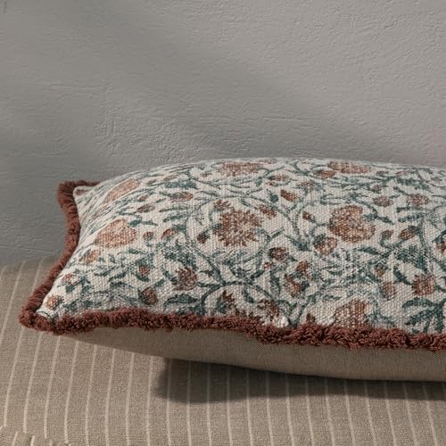 Decorative Throw Pillow Covers, Set of 2 (White Mahogany, 12" x 20" (Pack of 2)) - color: White Mahogany, size: 20" x 12" (Pack of 2)