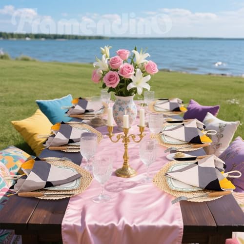 Framendino, 2 Pack Natural Bamboo Hand Riffia Fans Handmade Weaving for Summer Home Wedding Wall Decor - size: 15"L x 12"W (2 Pack)