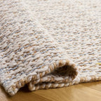 SAFAVIEH Natural Fiber Collection Area Rug - 2'3" x 8' Runner, Natural & Light Blue, Handmade Jute & Wool, Ideal for Living Room, Hallway, Foyer, Entryway, Bedroom (NFB225M) - color: Natural/Light Blue, size: 2'3" x 8' (Runner)