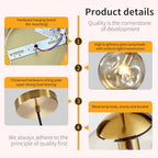 Modern Amber Concave Glass Pendant Light, Kitchen Island Lighting Single Globe Pendant Light Fixtures Century Kitchen Island Pendant Lighting for Bedroom Living Dining Room Light （Without Bulb） - color: Amber-1 Light-1PC