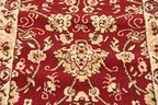 Unique Loom Sialk Hill Collection Area Rug - Washington (2' 2" x 8' 2" Runner, Burgundy/ Cream) - color: Burgundy/Cream, size: 2'2" x 8'2" (Runner)