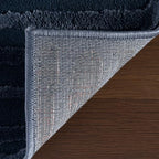 Nuloom Kailani Abstract 9' x 12' Machine Washable Area Rug for Living Room Bedroom Dining Room, Blue - color: Blue, size: 9' x 12' (Rectangular)
