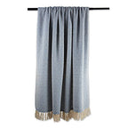 DII Diamond Throw Collection Cotton Woven, 50x60, Artichoke - color: Artichoke