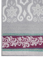 100% Cotton Throw Blanket for Couch Sofa or Bed All Season Terry Blankets & Throws, Lightweight & Breathable Cotton Blanket, Picnic Rug, Terry Bed Sheet (Ariadne) - color: Ariadne