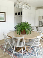 Hollyone Fake Fern Potted Plant Artificial Boston Ferns in Pot Woven Basket 35 Leaves Indoor Faux Fern Bush Plant 20inch for Patio Garden Farmhouse Windowsill Office Living Room Home Decor - size: Woven Pot - Long Fern