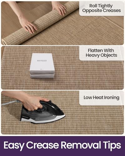 DEXI Hallway Runner Rug 3.3x8, Woven Braided Farmhouse Runner Carpet Indoor, Absorbent Thin Long Entryway Runners for Kitchen, Laundry Room, Patio Entrance, Beige - color: Beige, size: 3'3" X 8' (Rectangular)