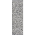 nuLOOM Alessi Solid Farmhouse Cotton Runner Rug, 2' 6" x 8', Grey - color: Grey, size: 2'6" x 8' (Rectangular)