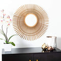 SAFAVIEH Home Marlit Gold Sunburst 24-inch Decorative Accent Mirror